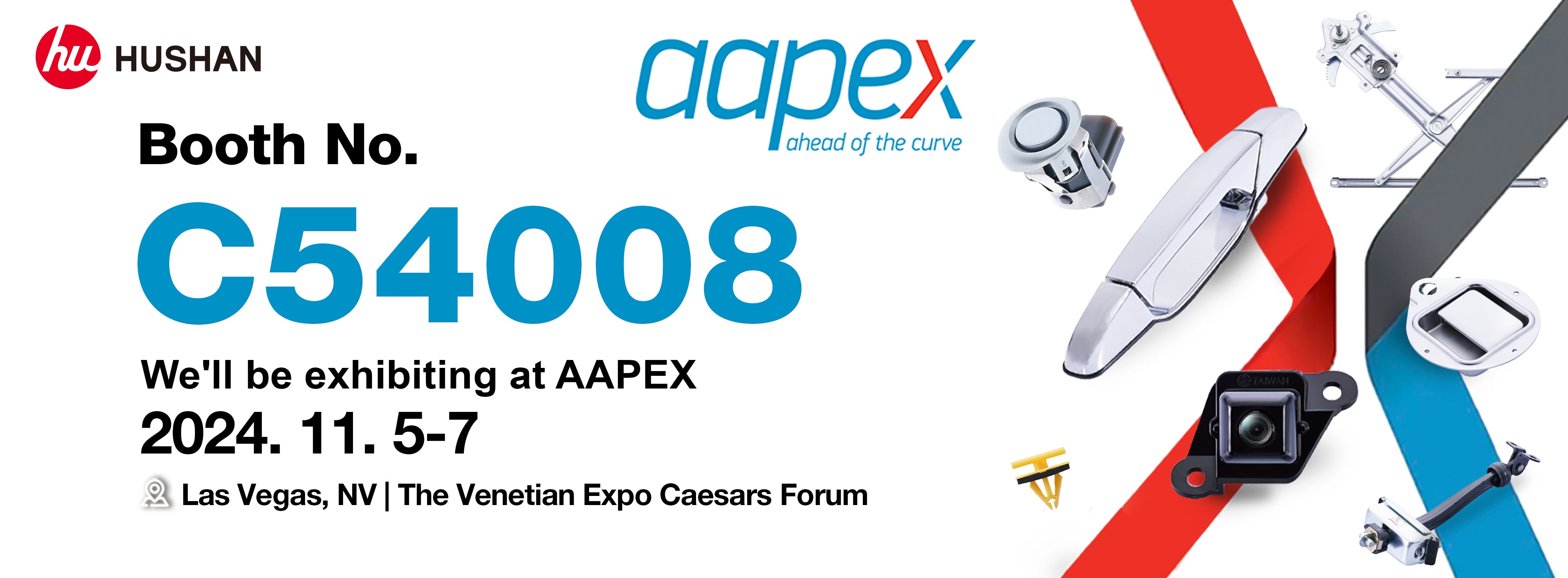 HUSHAN Autoparts Inc will be present at AAPEX 2024!