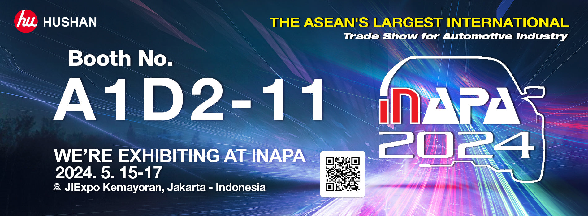HUSHAN Autoparts Inc will be present at INAPA 2024!